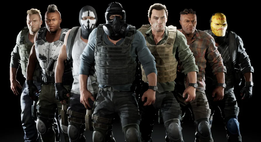 Male Mega Realistic Character Pack 01