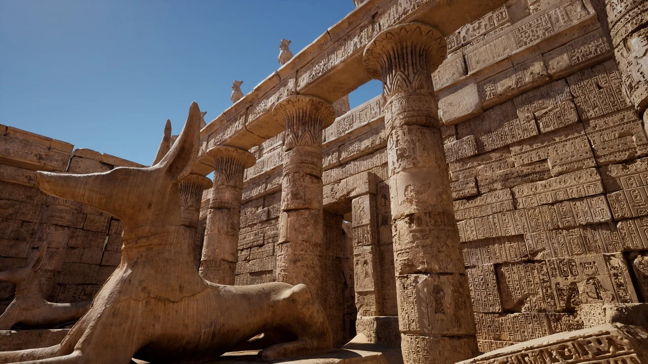 Egypt Ruins Environment asset