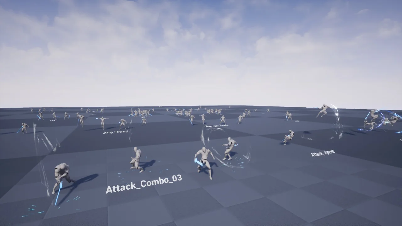 One Handed Sword Animset Pro asset