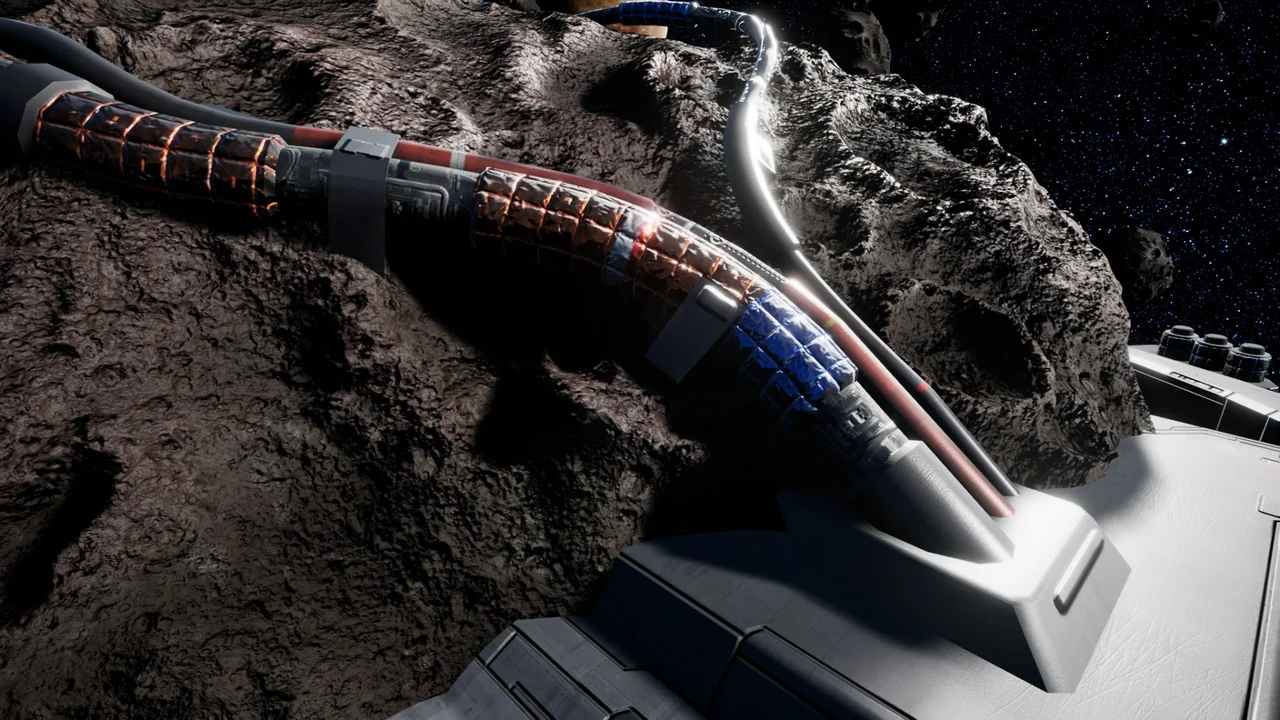 Space Station – Asteroid Mining Facility asset