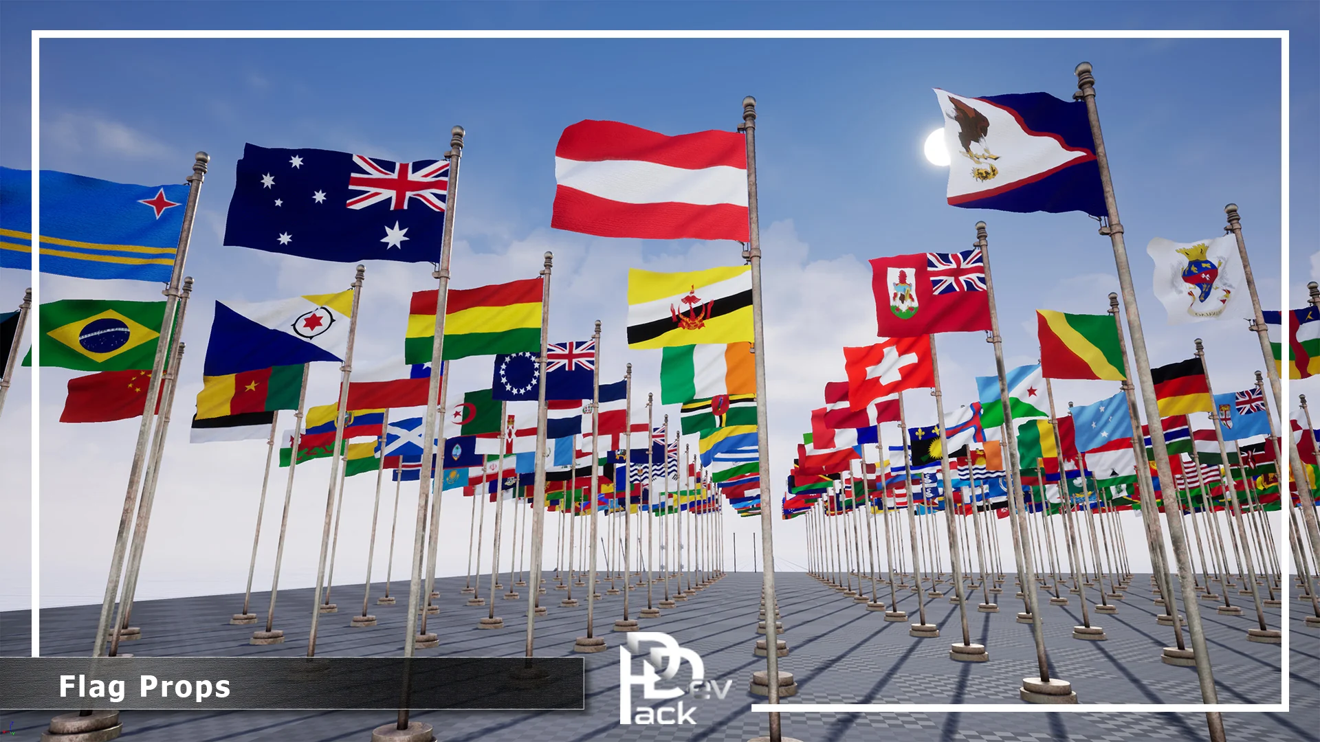 Flag Props Package / 250+ Flags