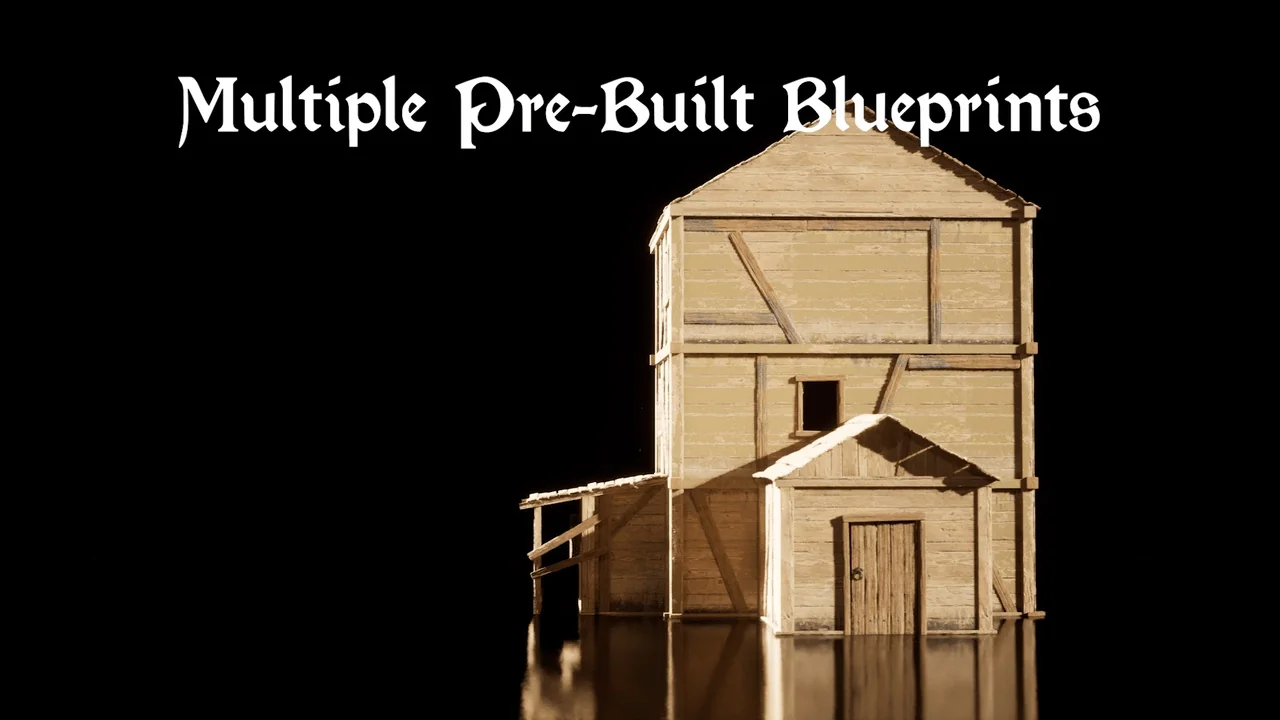 Modular Wooden Buildings (Modular House, Houses, Modular Building) asset