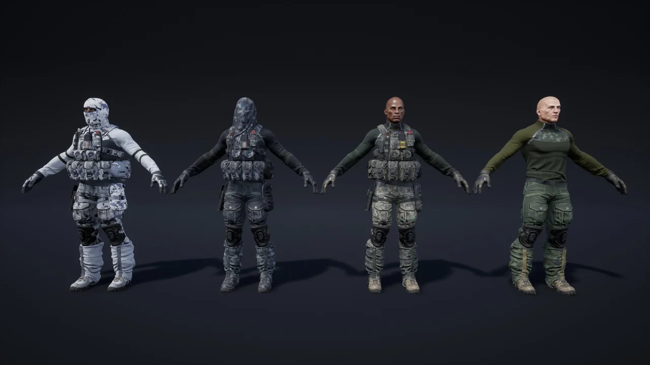 Sniper Soldier asset