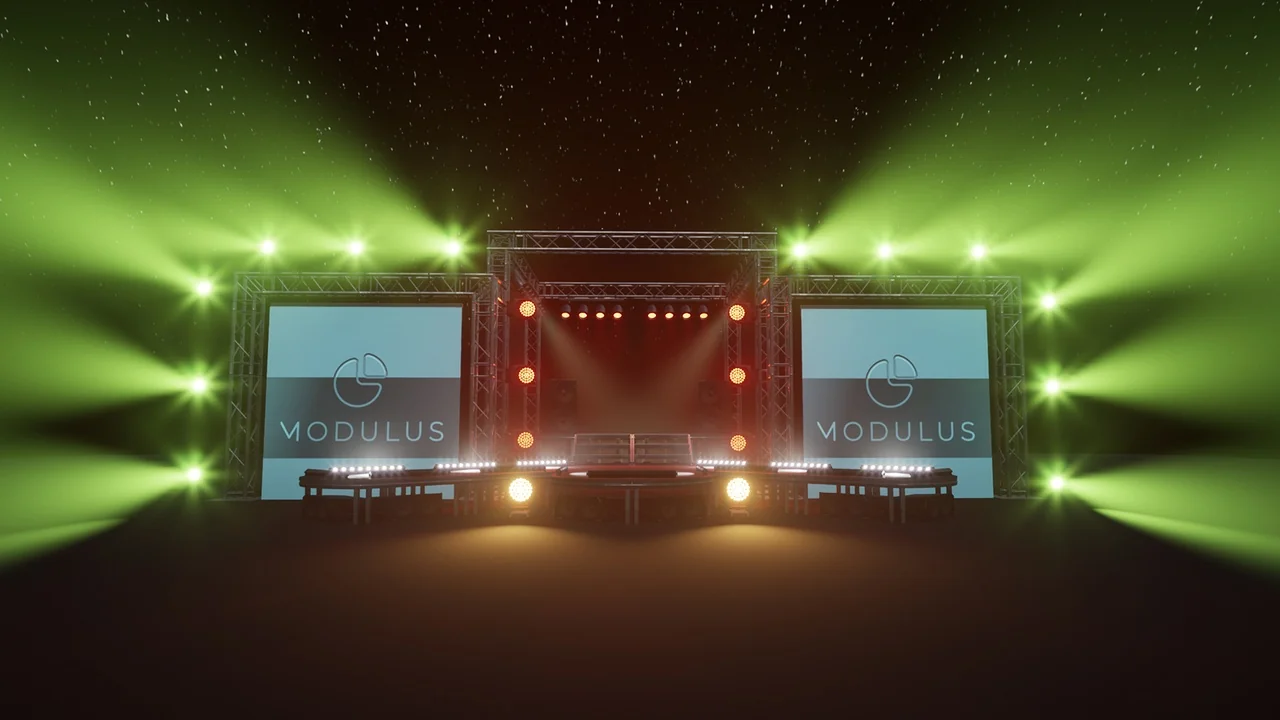 Modular Concert Stage asset