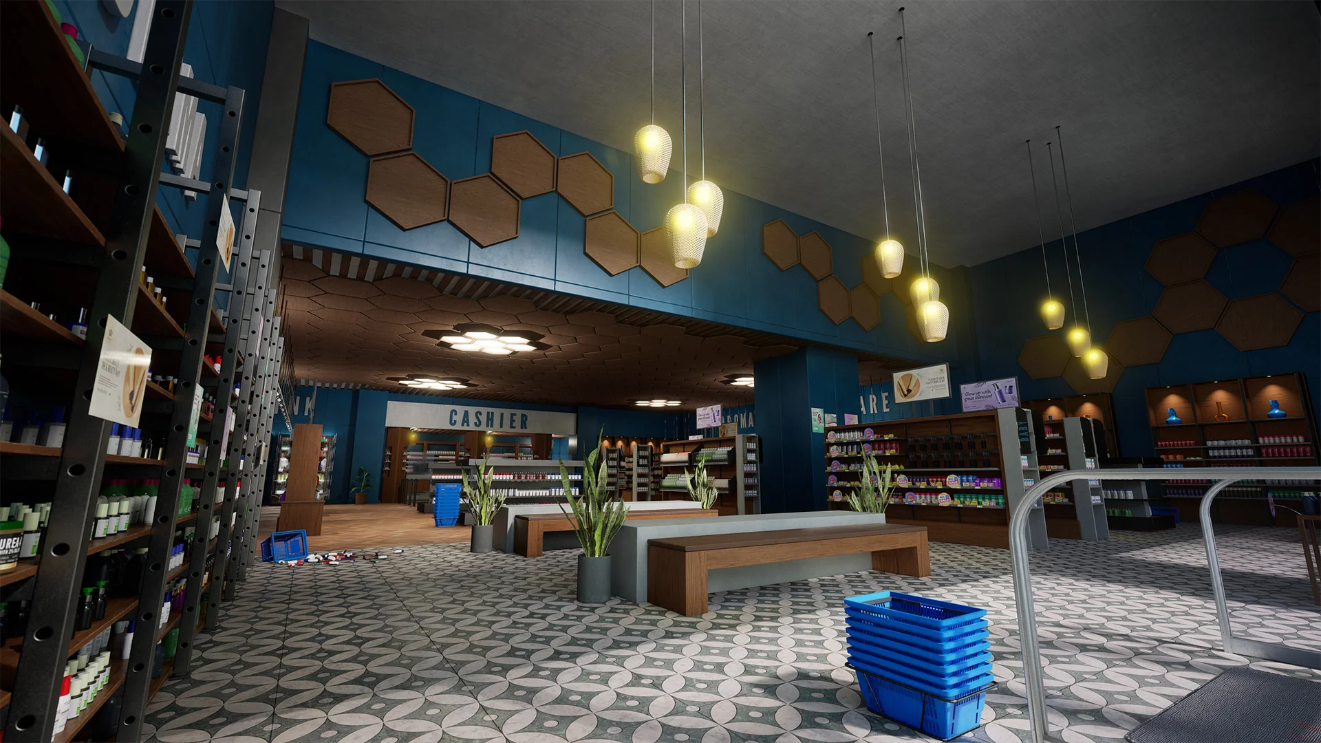 Pharmacy / Drugstore Environment ( Pharmacy Medicine Chemistry Medicines Shop )
