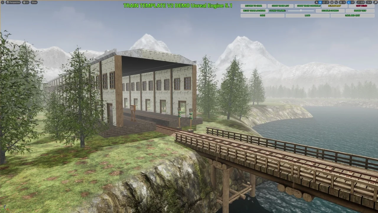 Train Template asset