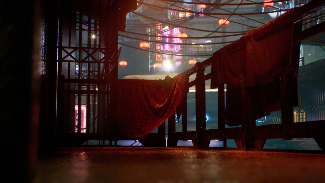 Cyberpunk City (Cyberpunk, Cyberpunk City, Sci-Fi City) asset