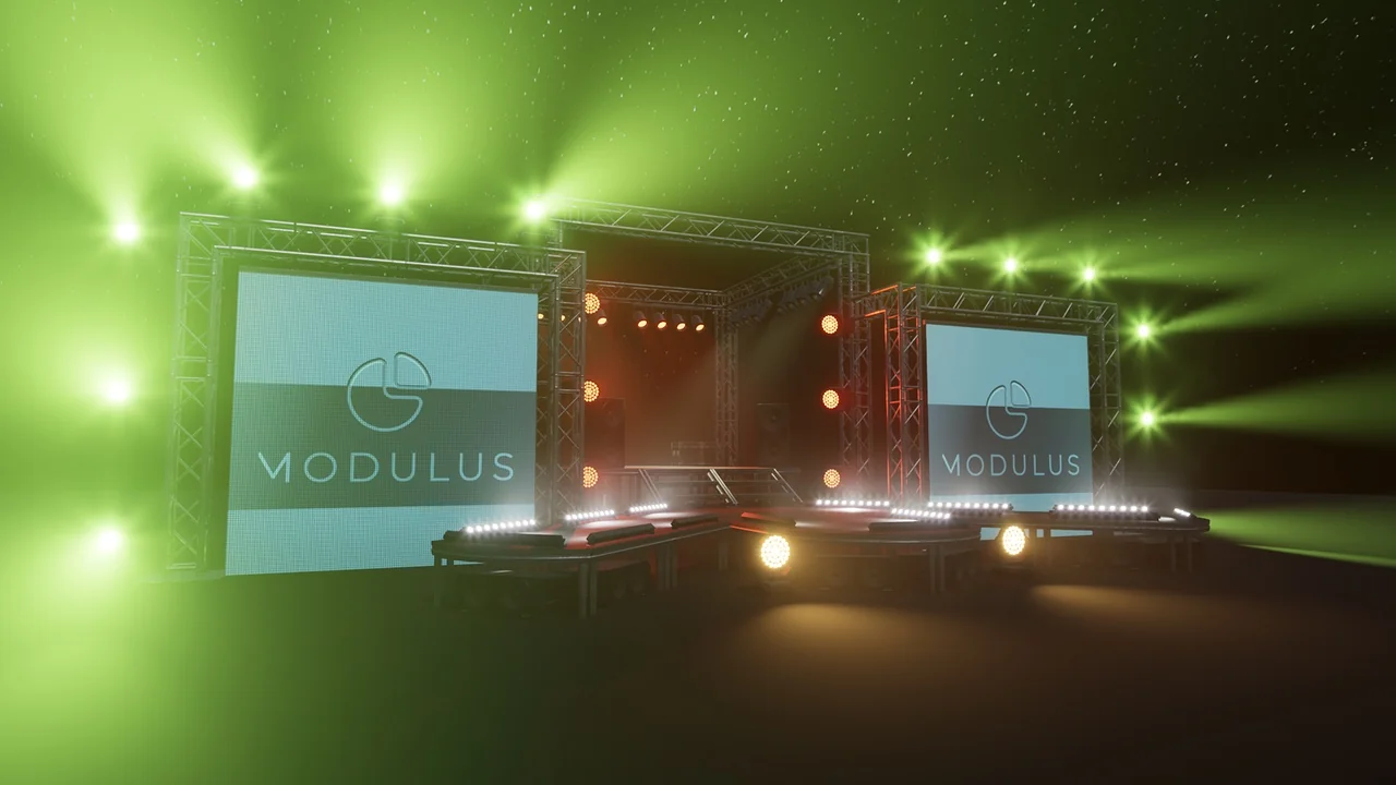 Modular Concert Stage asset