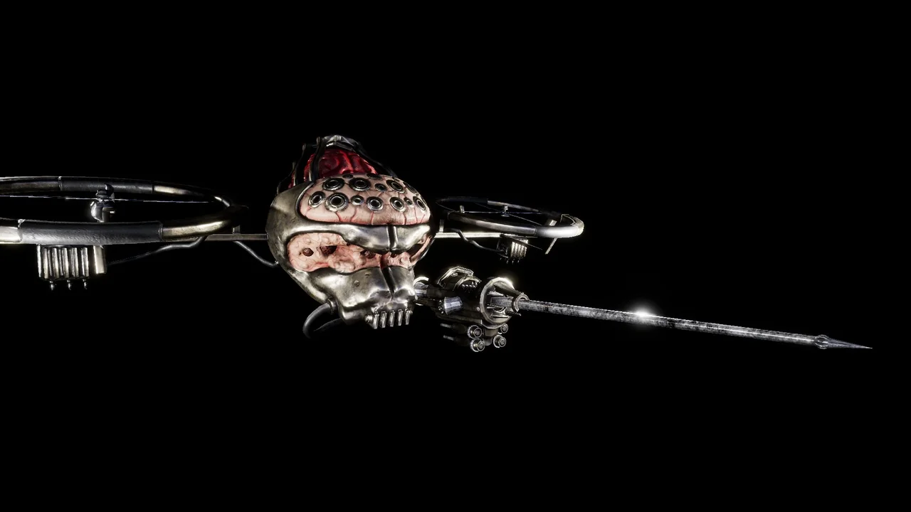 SCIFI Alien Cyborg asset