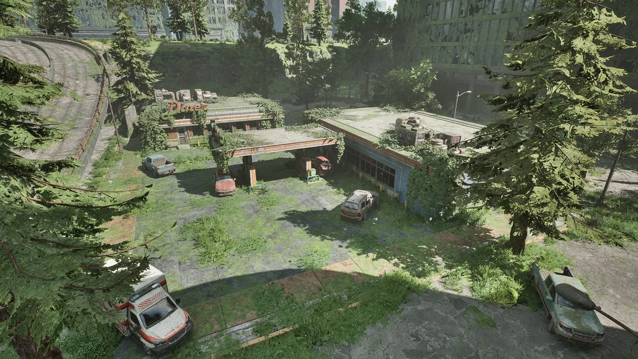 Post Apocalyptic City asset