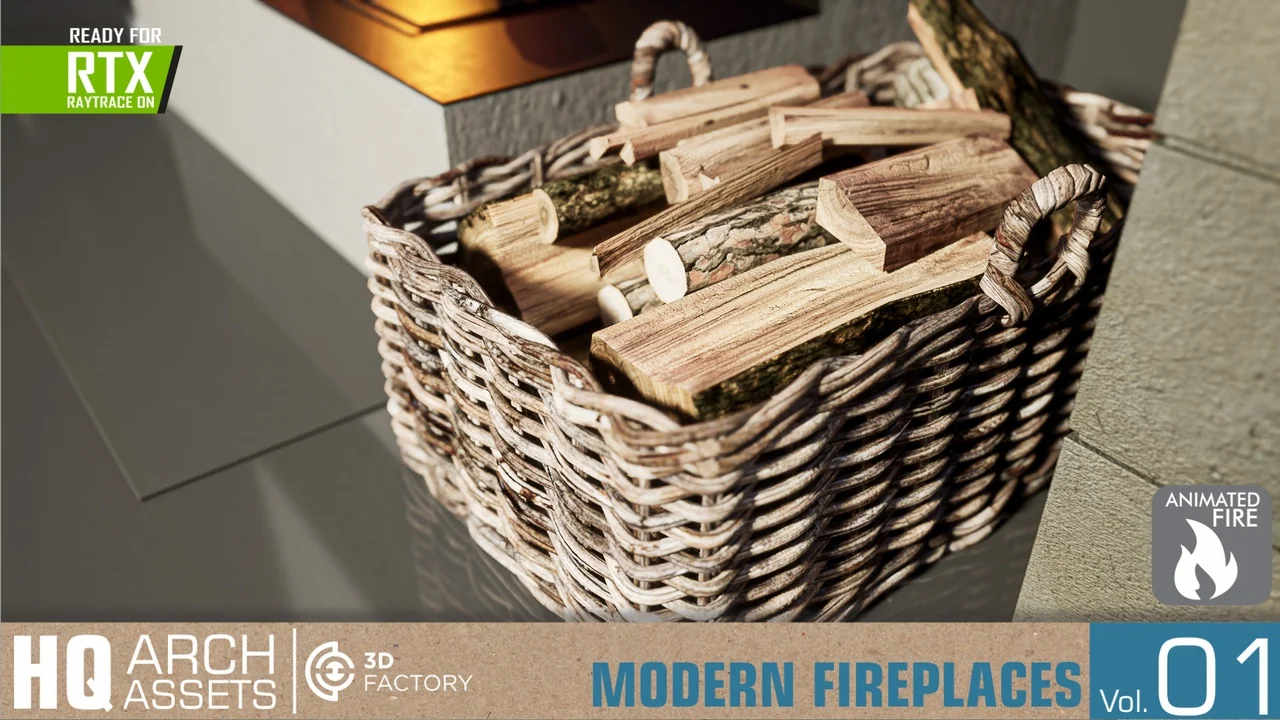 HQ Fireplaces Vol. 1 asset