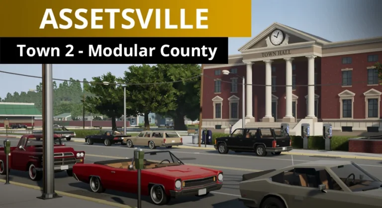 A Futuristic City – LAKE TOWN