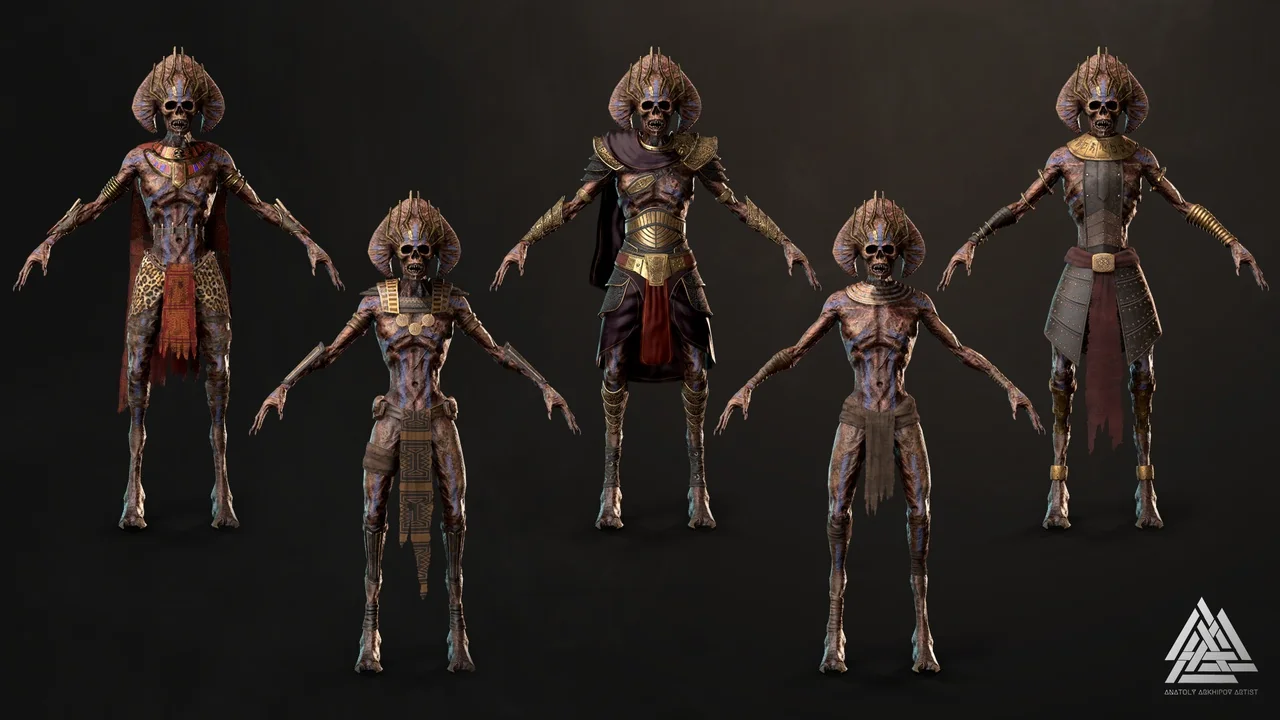 Ancient Undead Pack asset