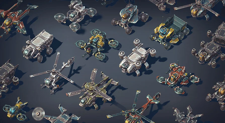 Sci-Fi Vehicle Constructor