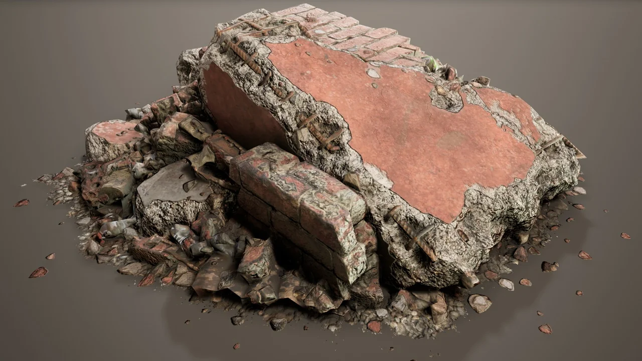 Rubble and Debris – Modular Set asset