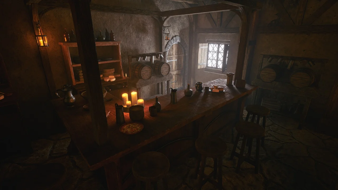 Nordic Medieval Tavern asset