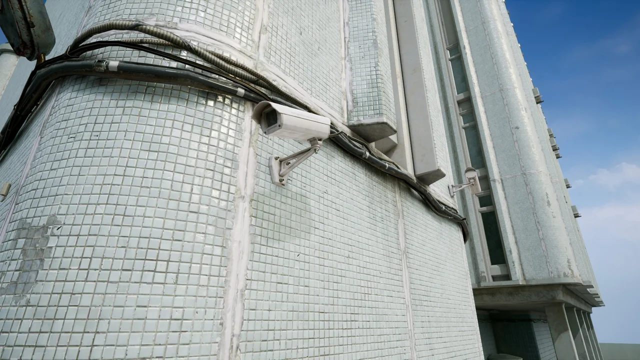 Modular Post Soviet Building asset