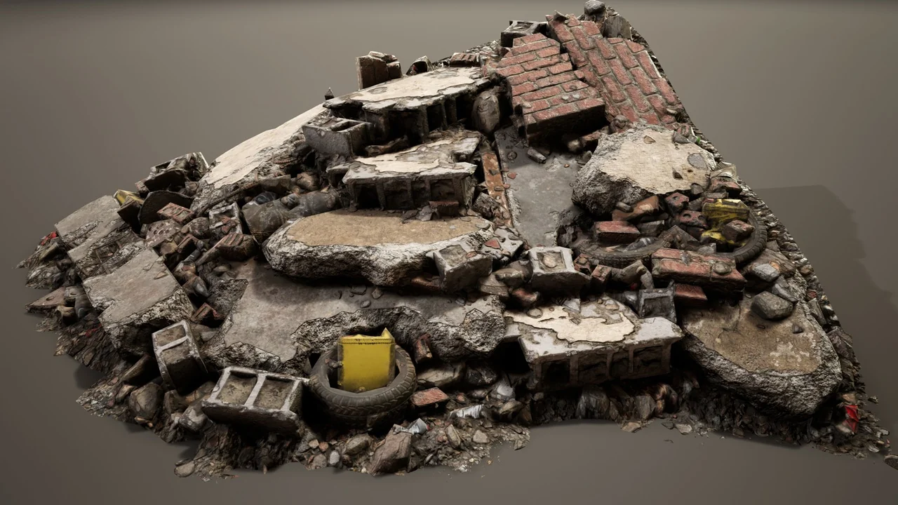 Rubble and Debris – Modular Set asset