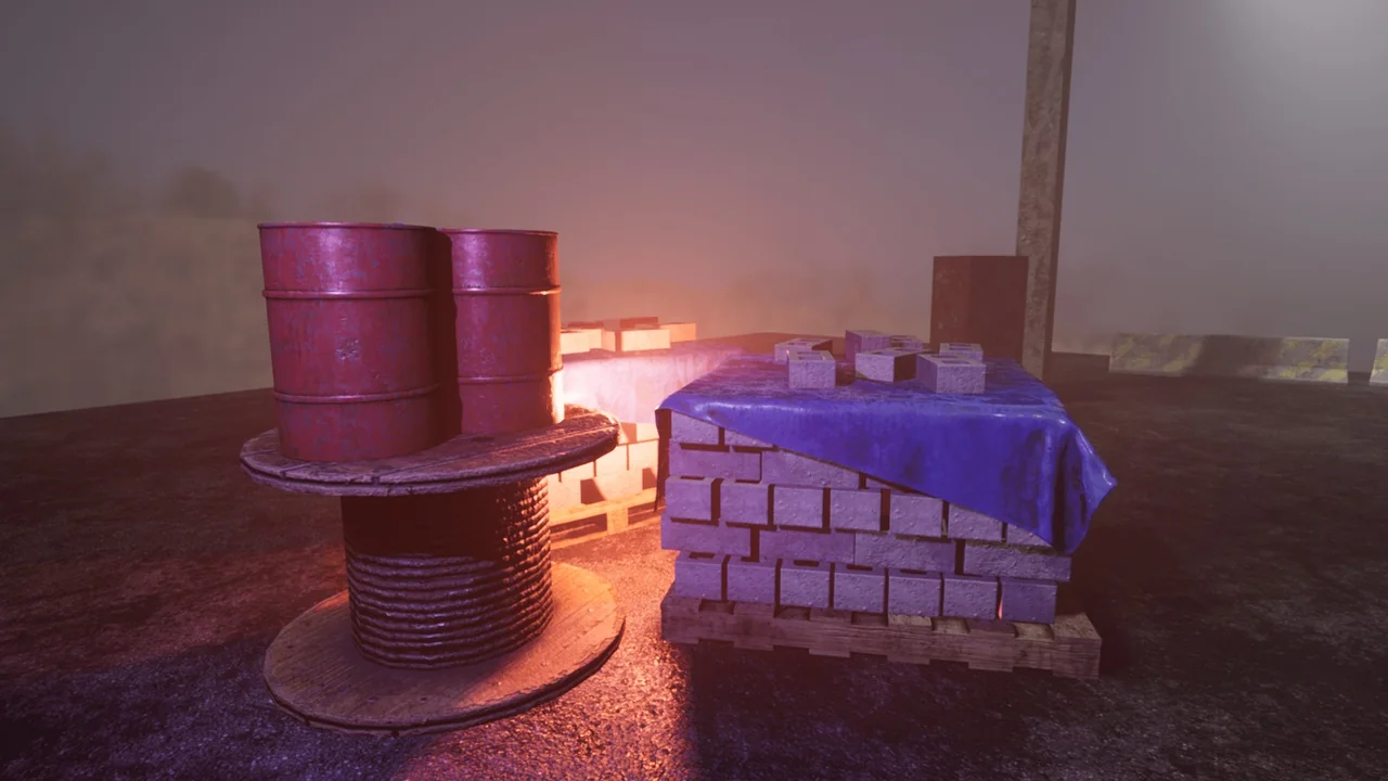 Abandoned City Props Pack asset