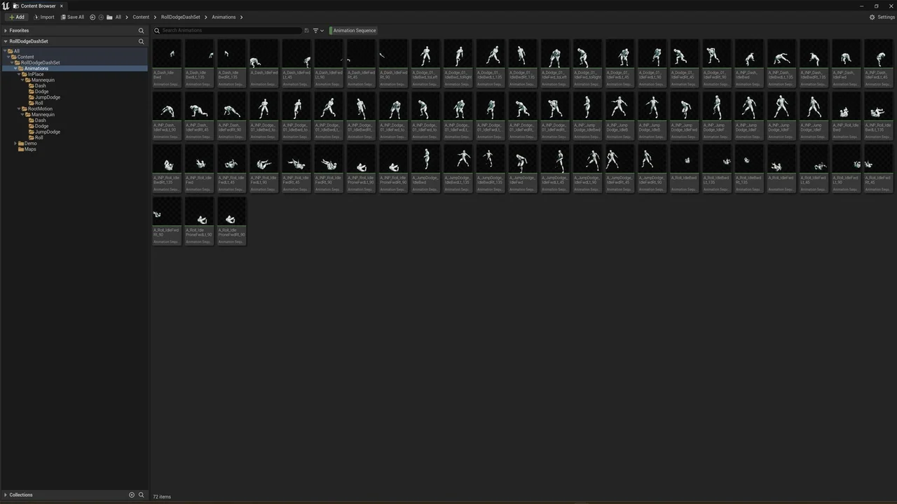 Roll Dodge Dash Set asset
