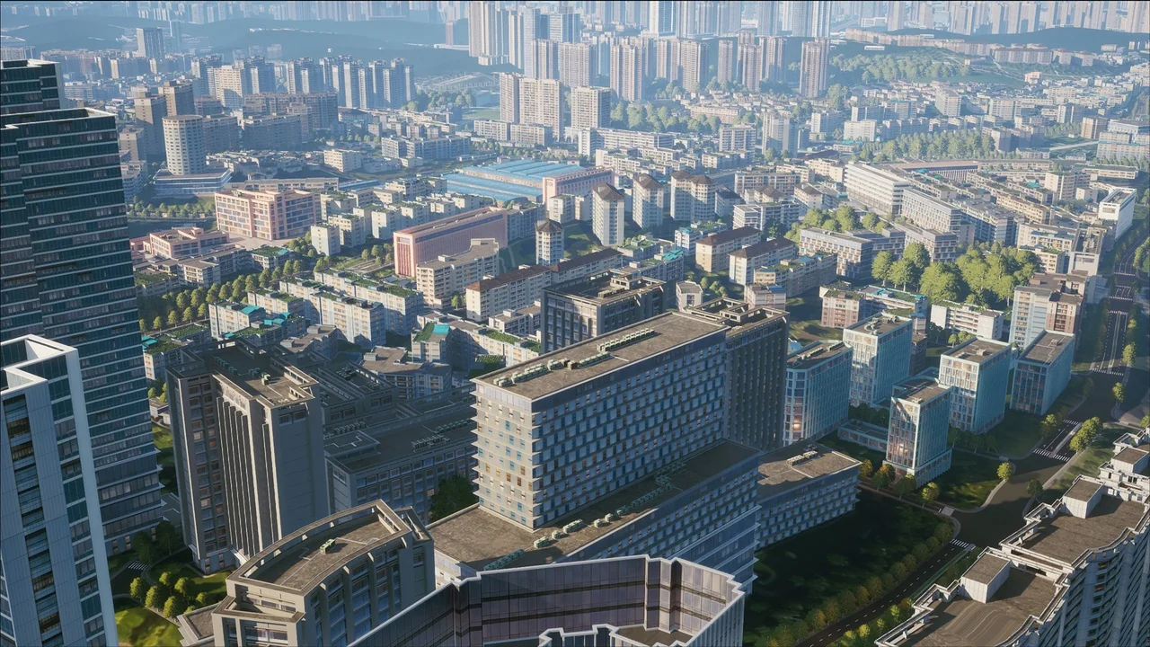 Dynamic City Creator Sample asset