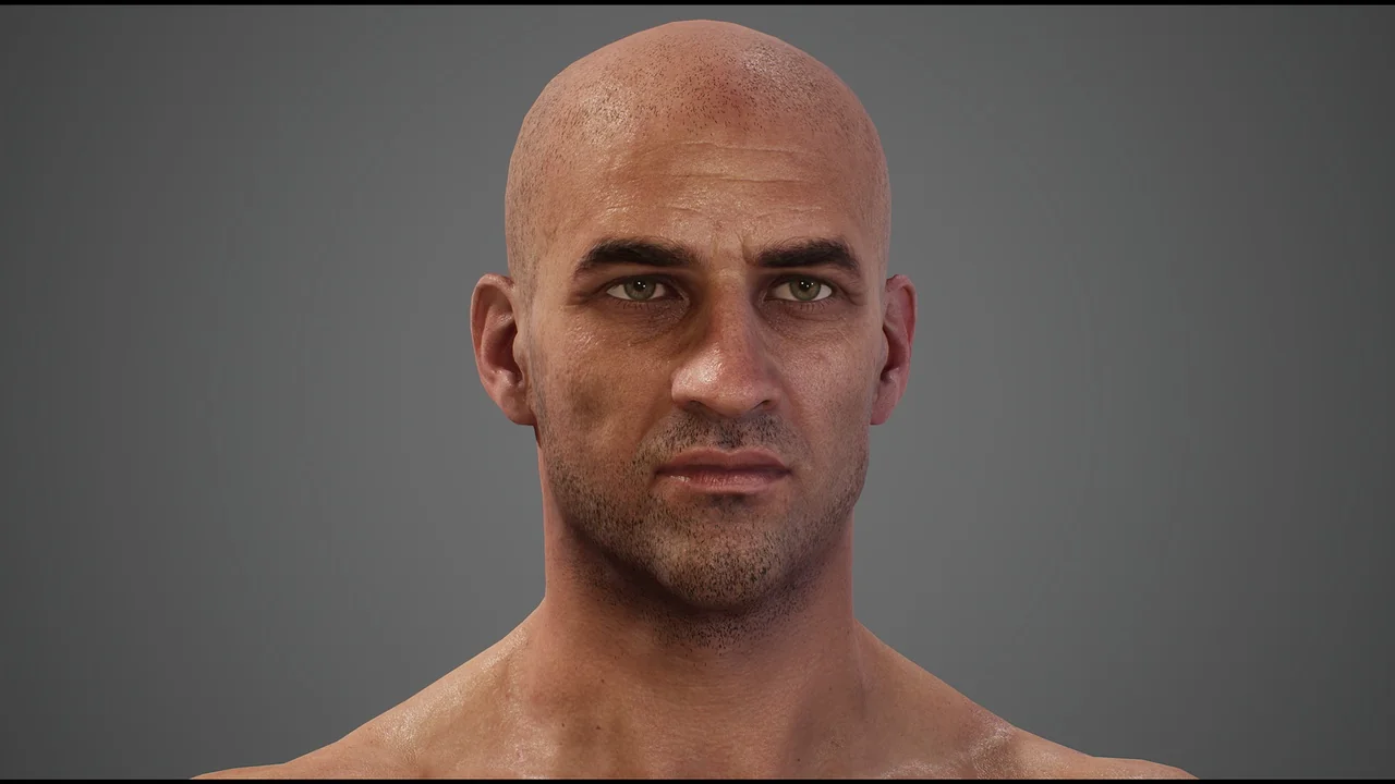 Character Customization: Male asset