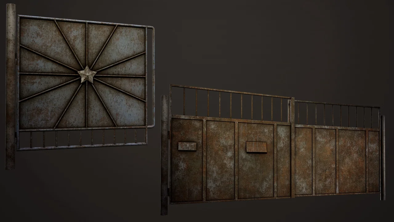 Big gates pack asset