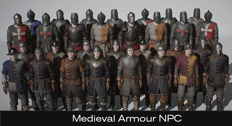 Medieval Armour - Metahuman - Male/Female