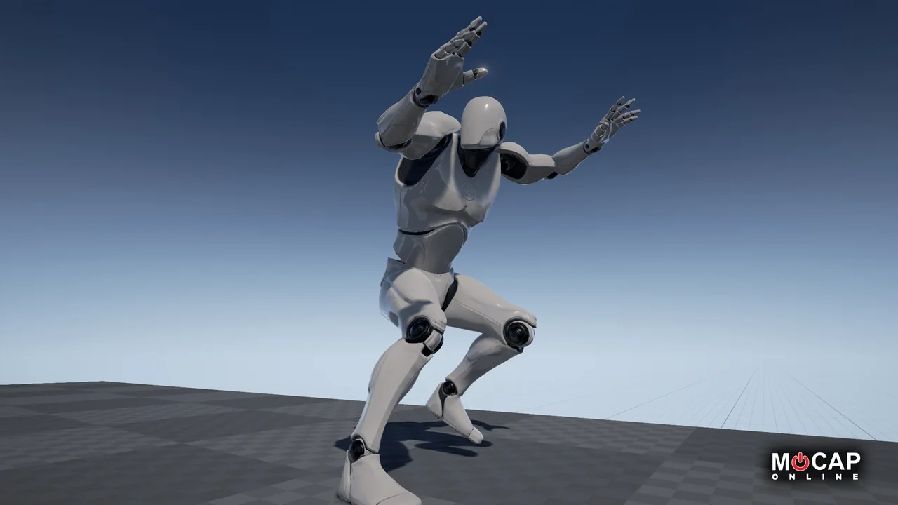 Scared – MoCap Animation Pack asset