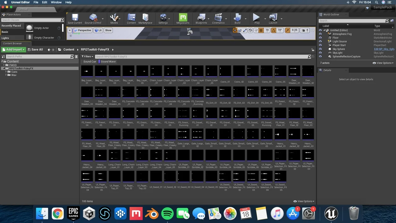 Medieval RPG Toolkit – Foley FX asset