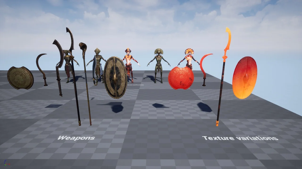 Ancient Undead Pack asset