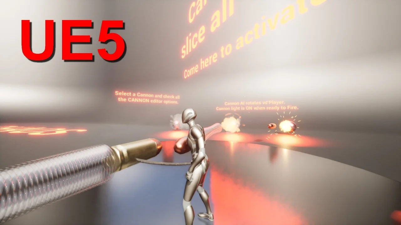 Slice Mesh Shoot Matrix Slow Bullet asset