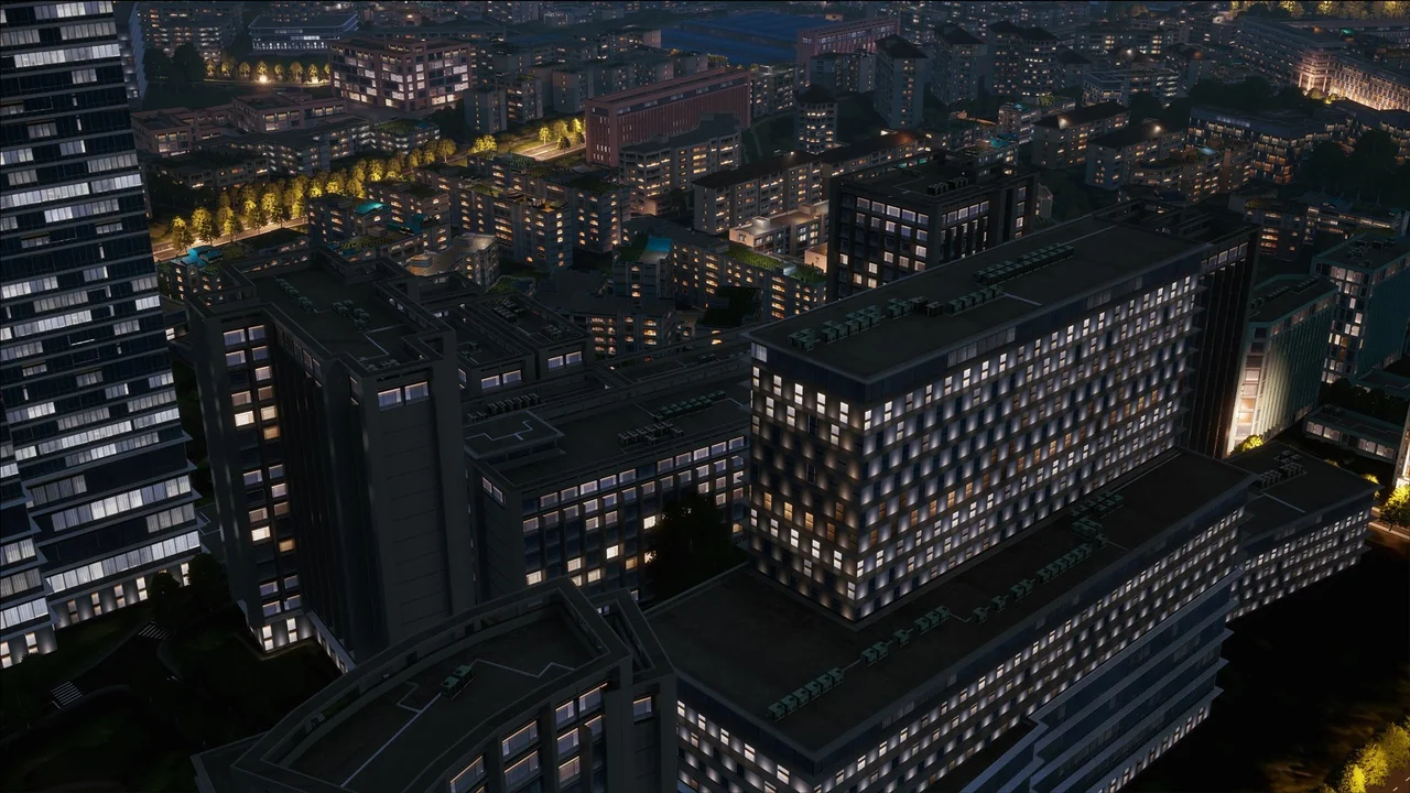 Dynamic City Creator Sample asset