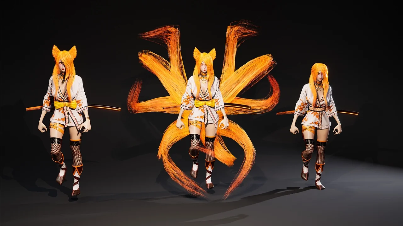 Kitsune (Modular) asset