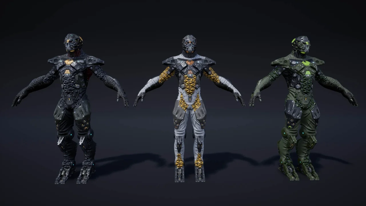 Sci-Fi Characters (Pack) Vol.2 asset