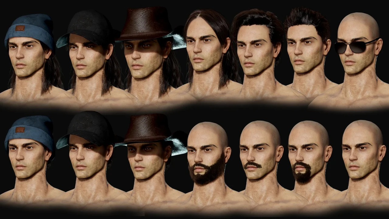 Customizable Survival Man asset