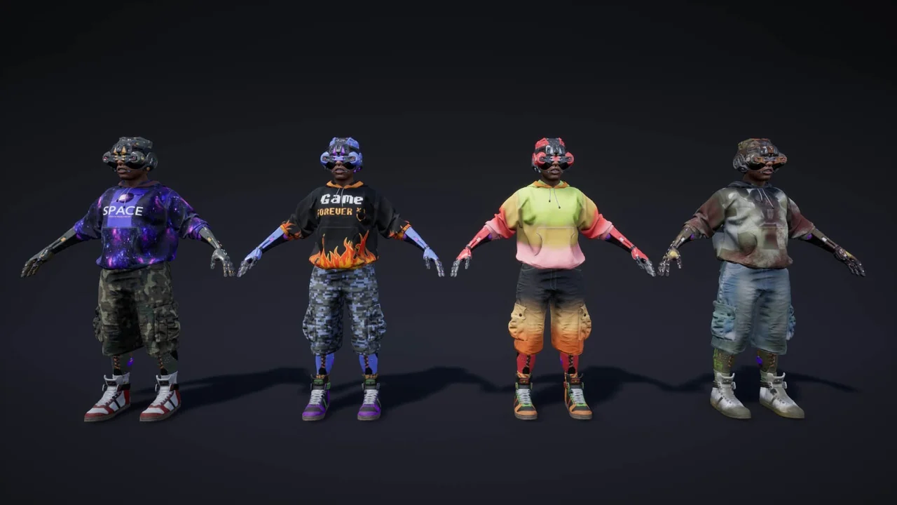 Sci-Fi Characters (Pack) Vol.2 asset