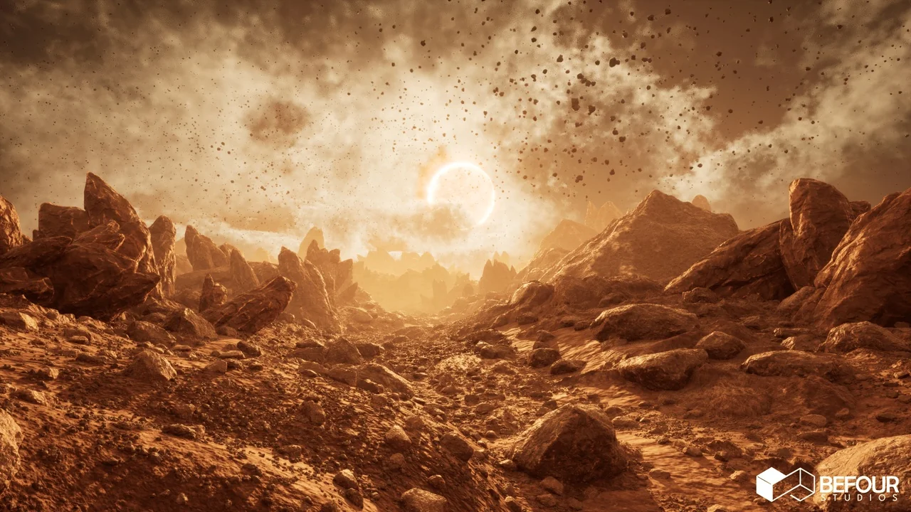 Alien Planets Environment w/ Planet Creator PCG asset