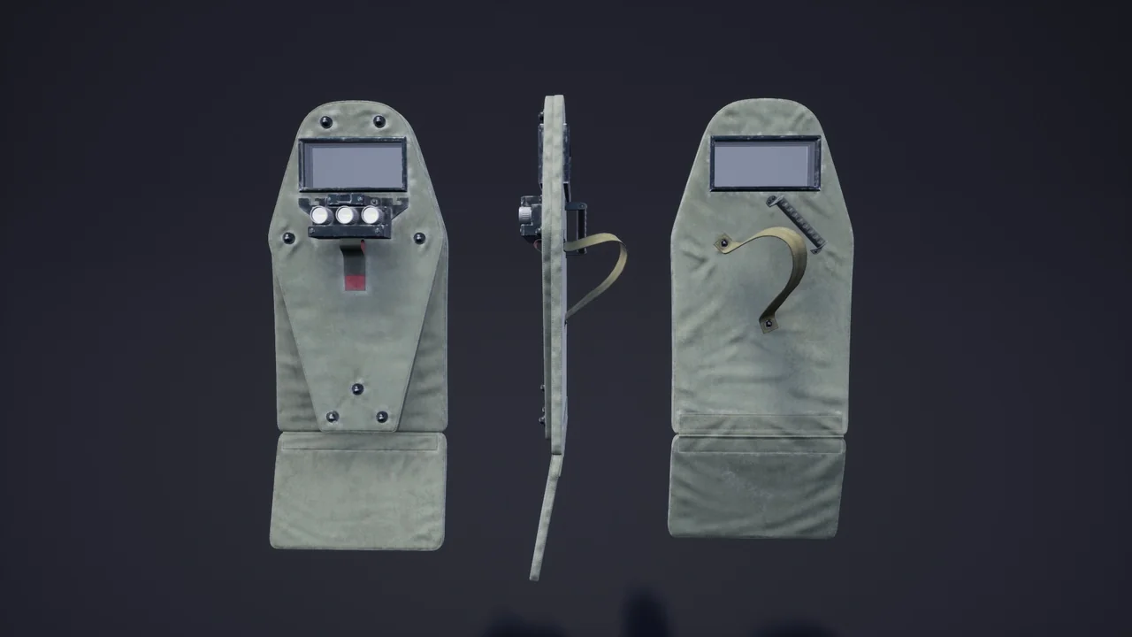 FPS ANIMATIONS PISTOL (TACTICAL SHIELD) asset