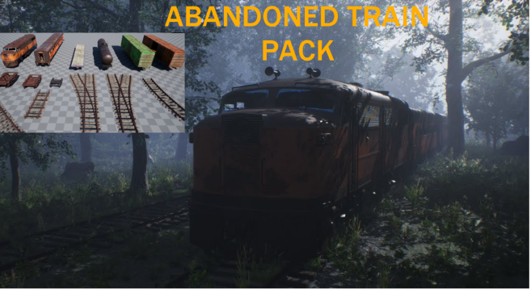 Abandoned Train Pack