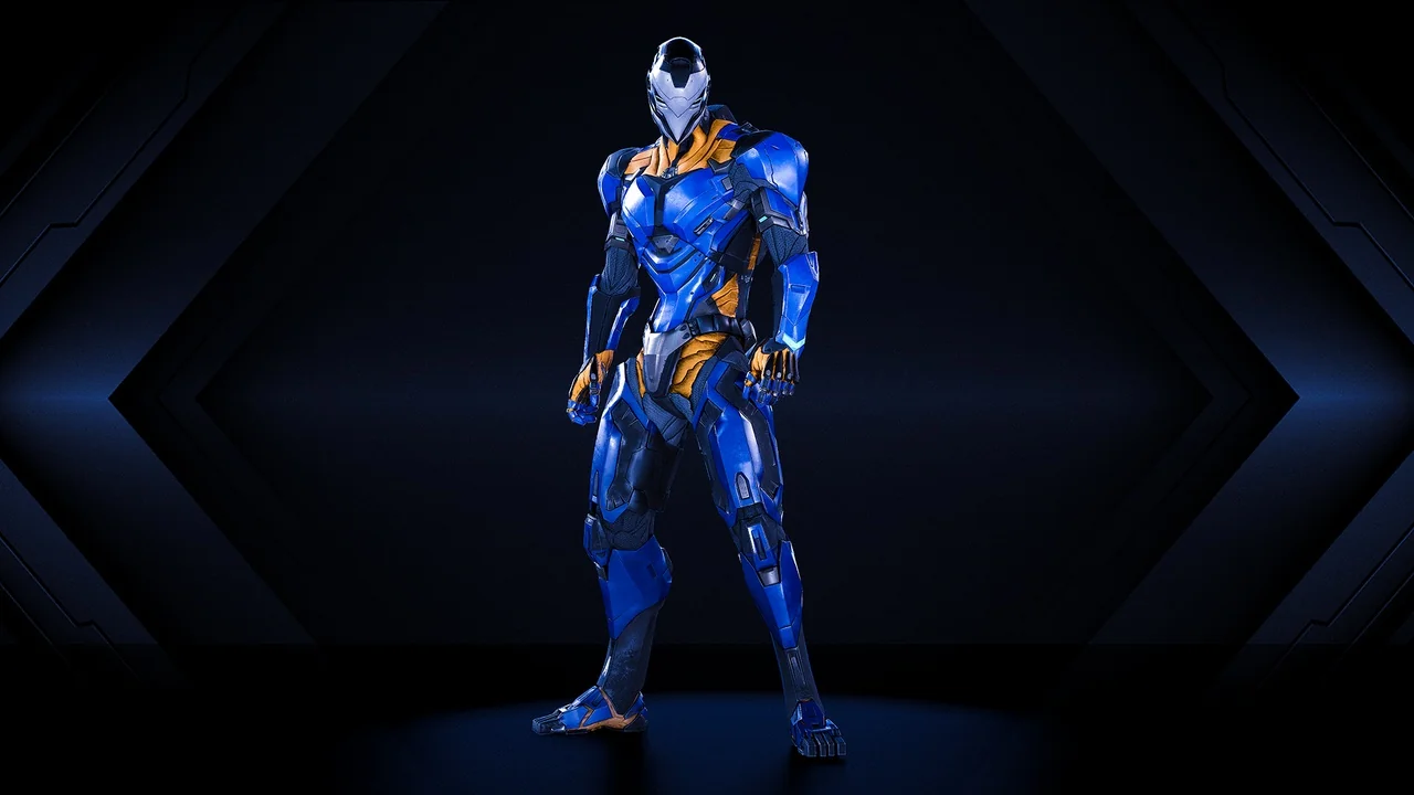 Sci-FI Cyber Robot 01 asset