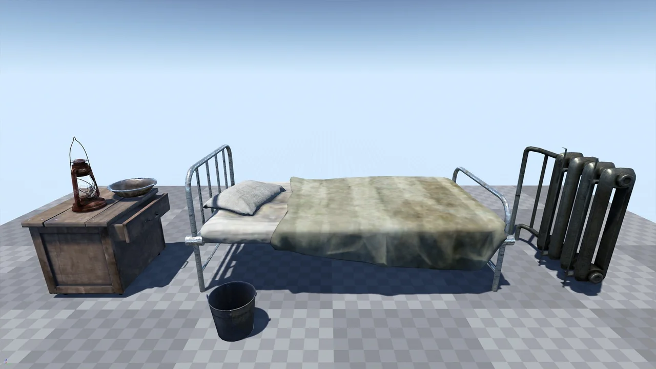 Urban Interior Props Pack asset