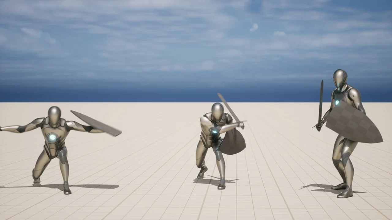 260 Sword and Shield Mocap Animations asset