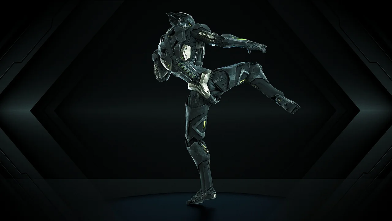 Sci-FI Cyber Robot 01 asset