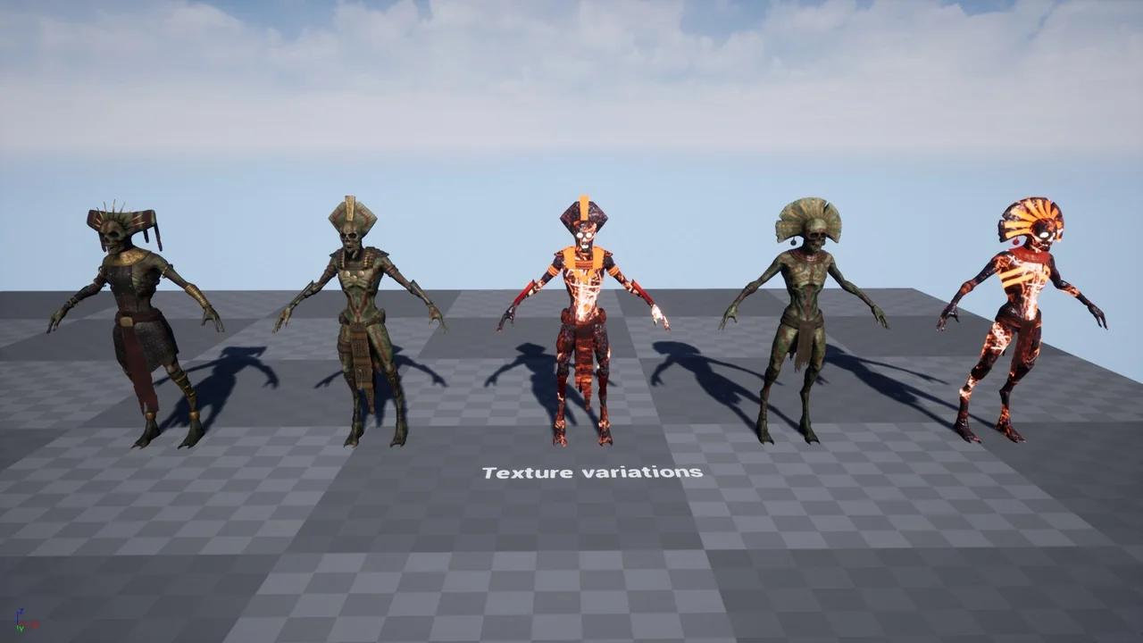 Ancient Undead Pack asset