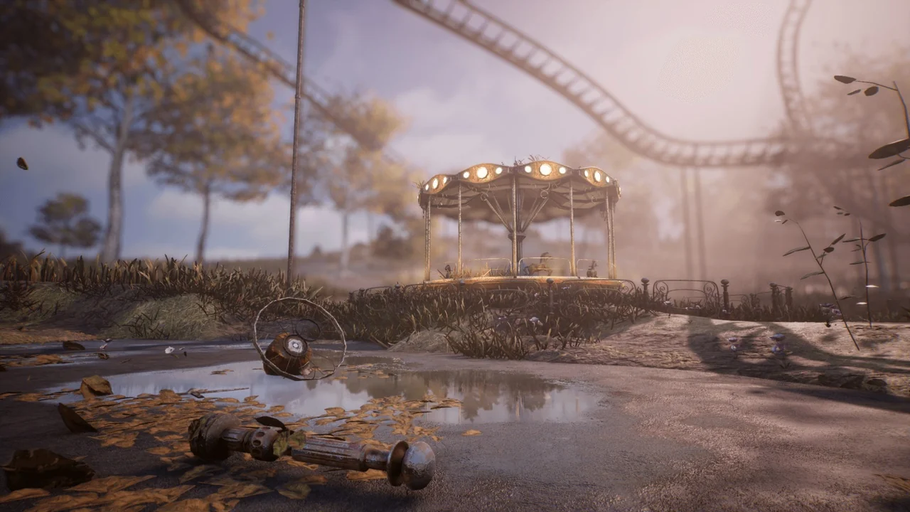 Abandoned Amusement Park asset