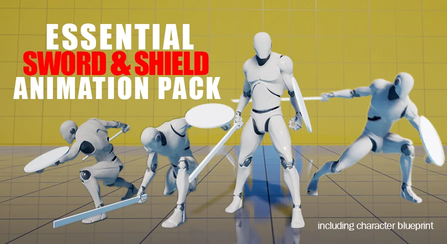 Essential Sword & Shield Animation Pack
