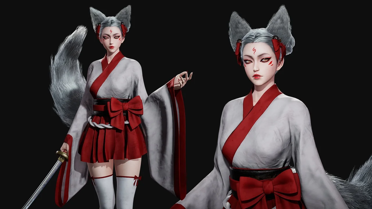 Kitsune asset