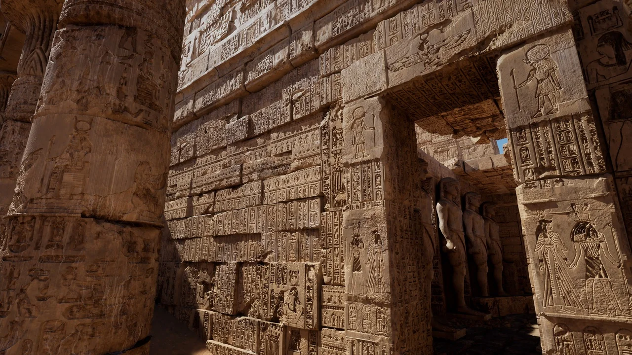 Egypt Ruins Environment asset