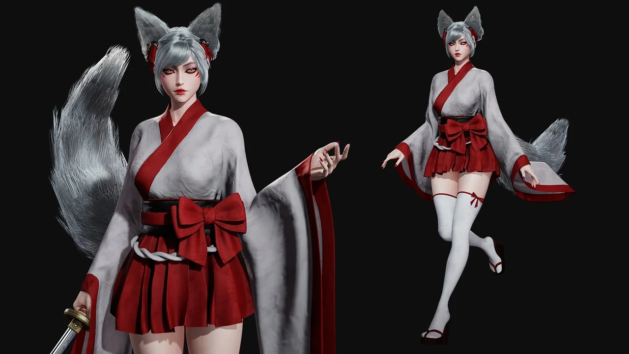 Kitsune asset